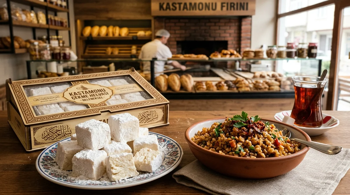 Tarihi Kastamonu Çekme Helvası ve Siyez Bulguru